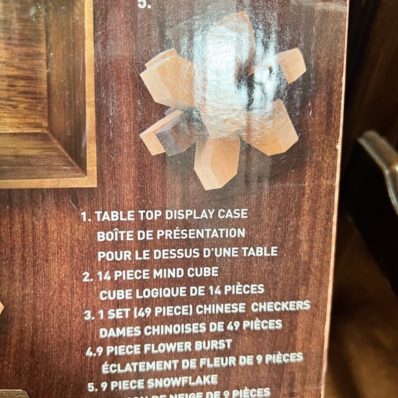 New Puzzles & Games Handcrafted in Real Wood - 5 Games - Picture 3 of 8